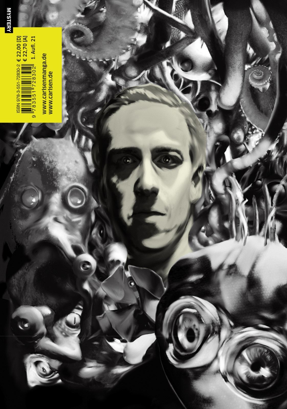 Rückseitencover H.P. Lovecrafts Der Schatten aus der Zeit