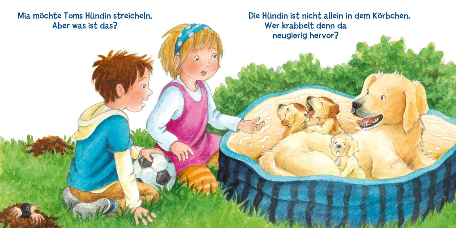 Beispielinhalt (Bild) Mein erstes Hör mal (Soundbuch ab 1 Jahr): Die Tierkinder