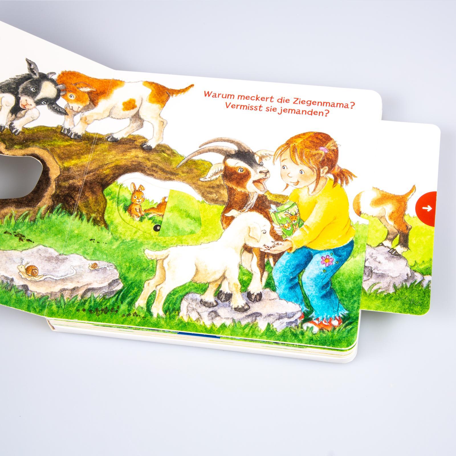 Beispielinhalt (Bild) Mein erstes Hör mal (Soundbuch ab 1 Jahr): Die Tierkinder