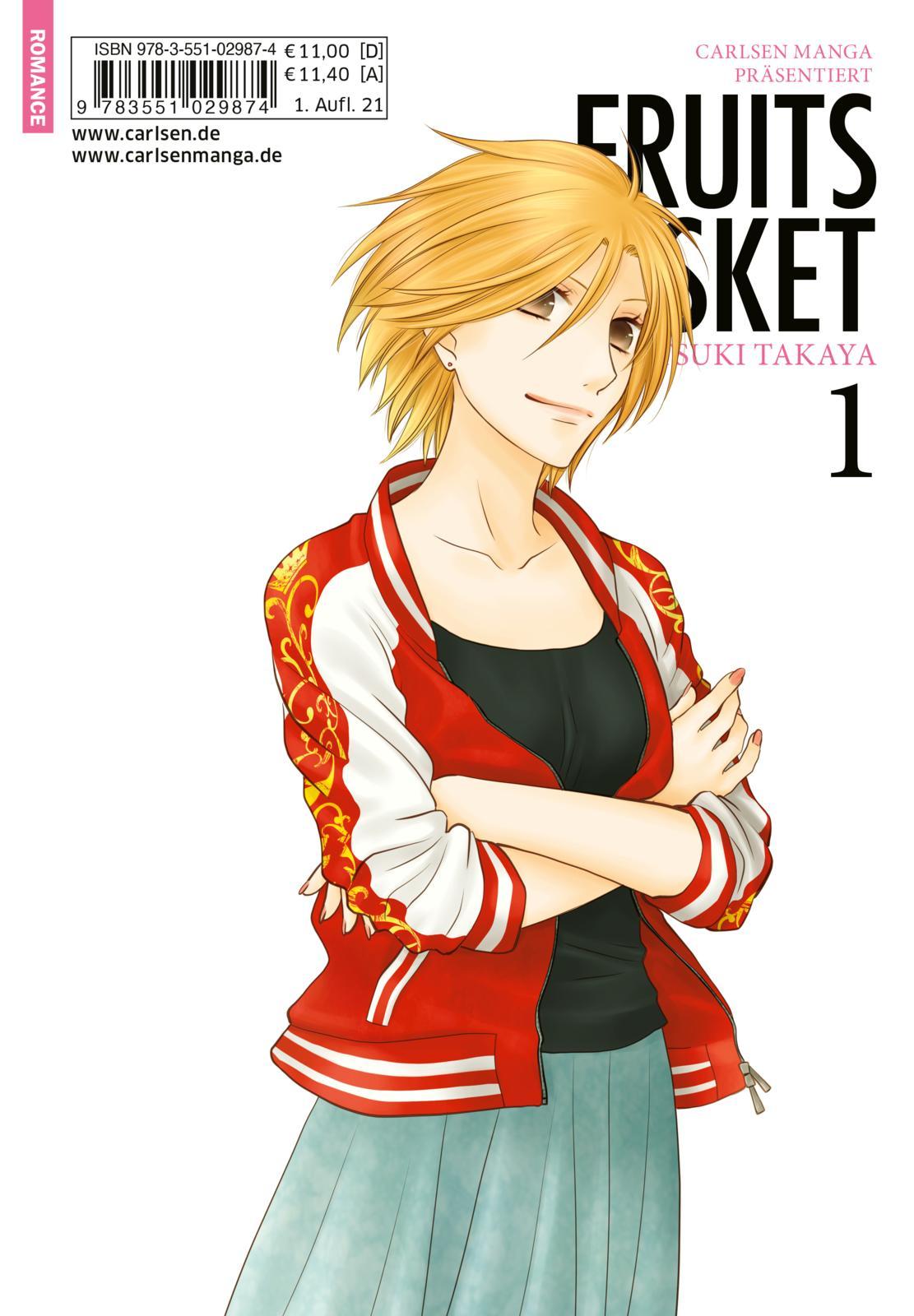 Rückseitencover FRUITS BASKET Pearls 1