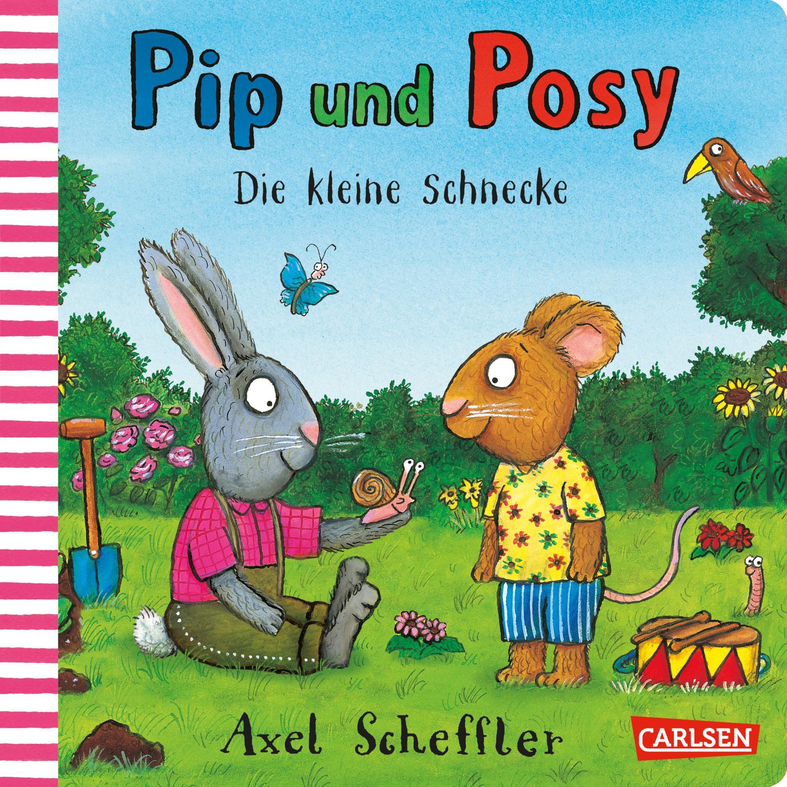 Vorderes Coverbild Pip und Posy: Die kleine Schnecke