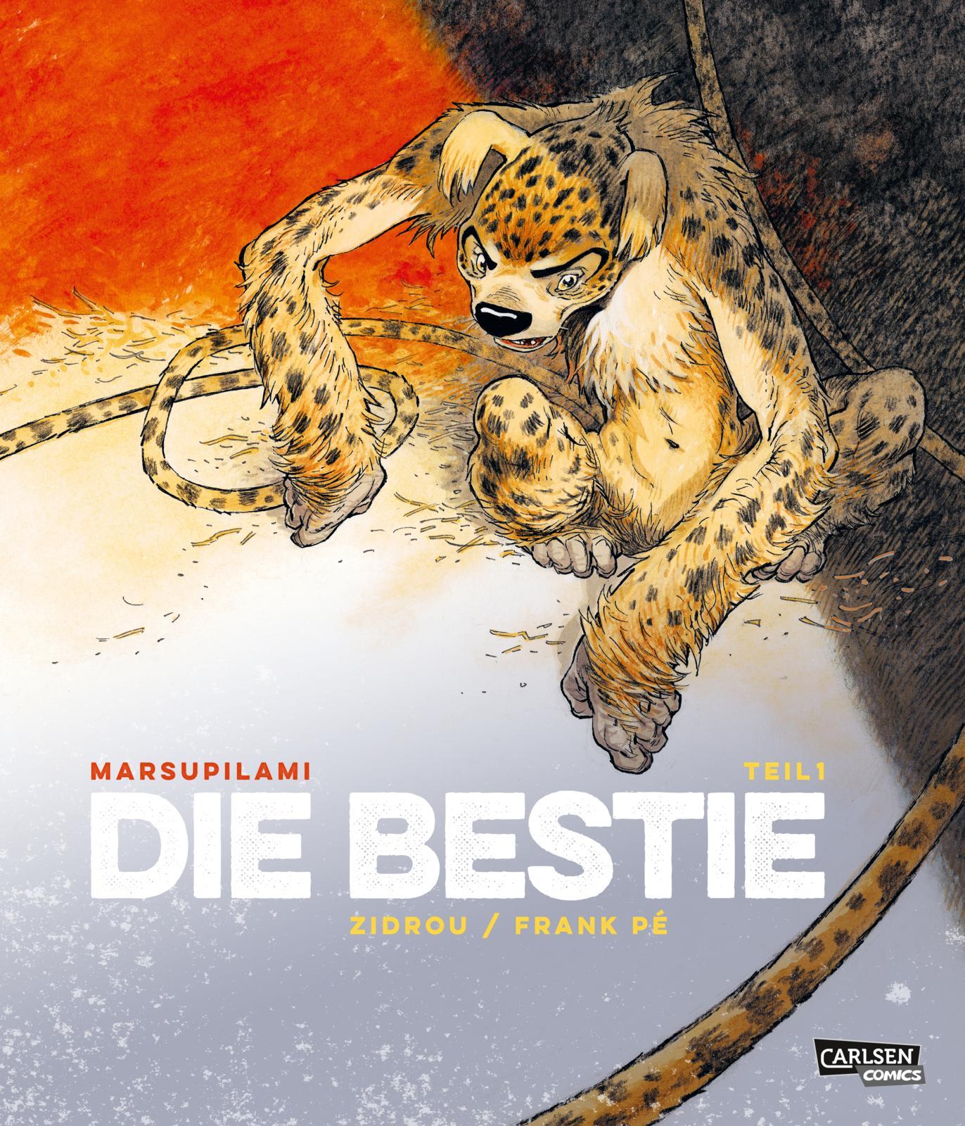 Vorderes Coverbild Marsupilami: Die Bestie