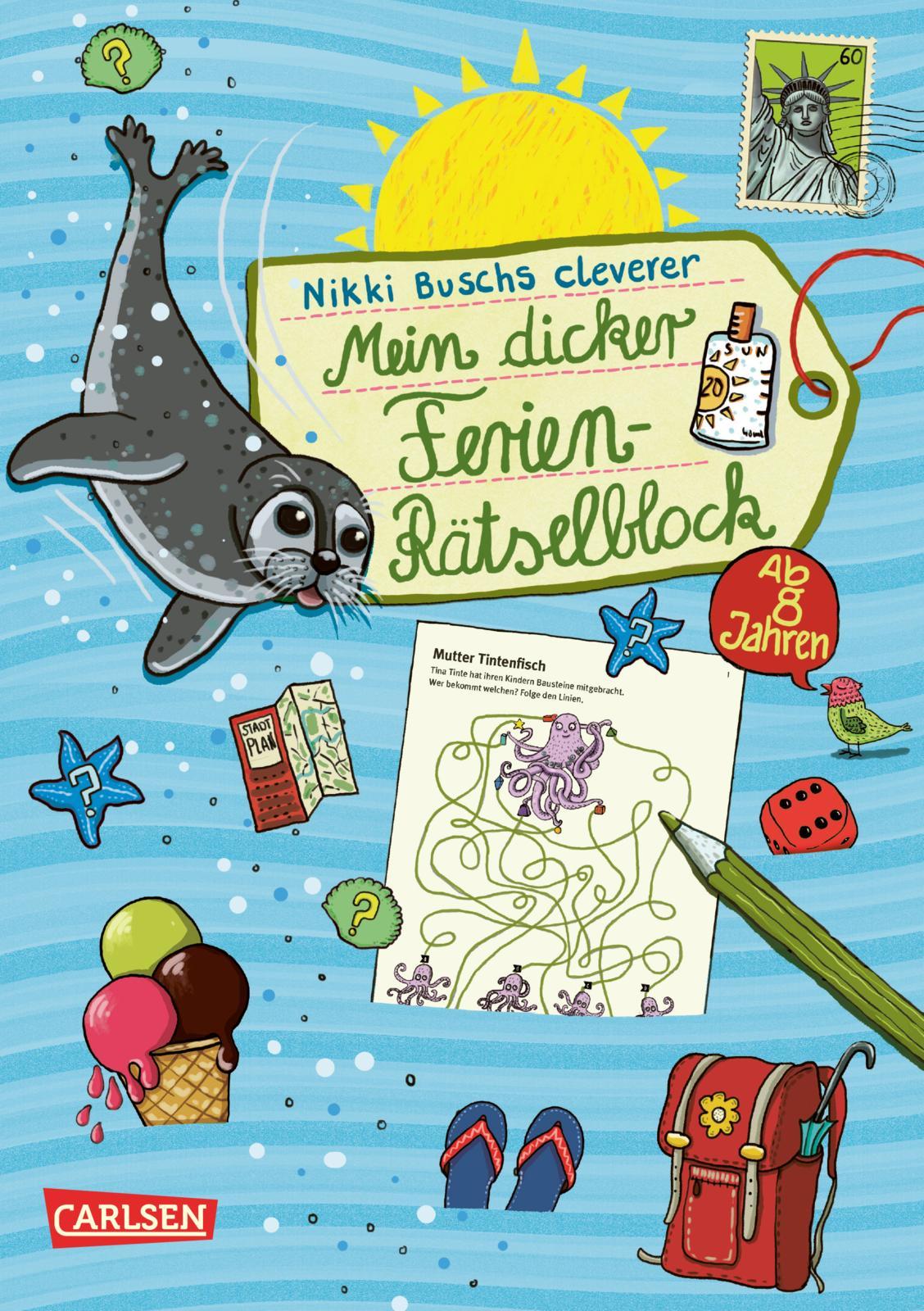 Vorderes Coverbild Mein dicker Ferien-Rätselblock