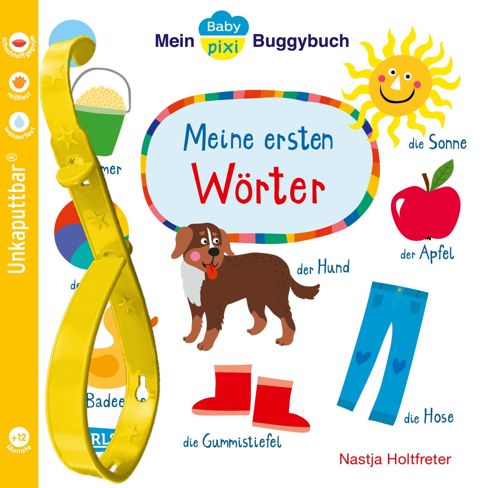 Vorderes Coverbild Baby Pixi (unkaputtbar) 98: Mein Baby-Pixi-Buggybuch: Meine ersten Wörter