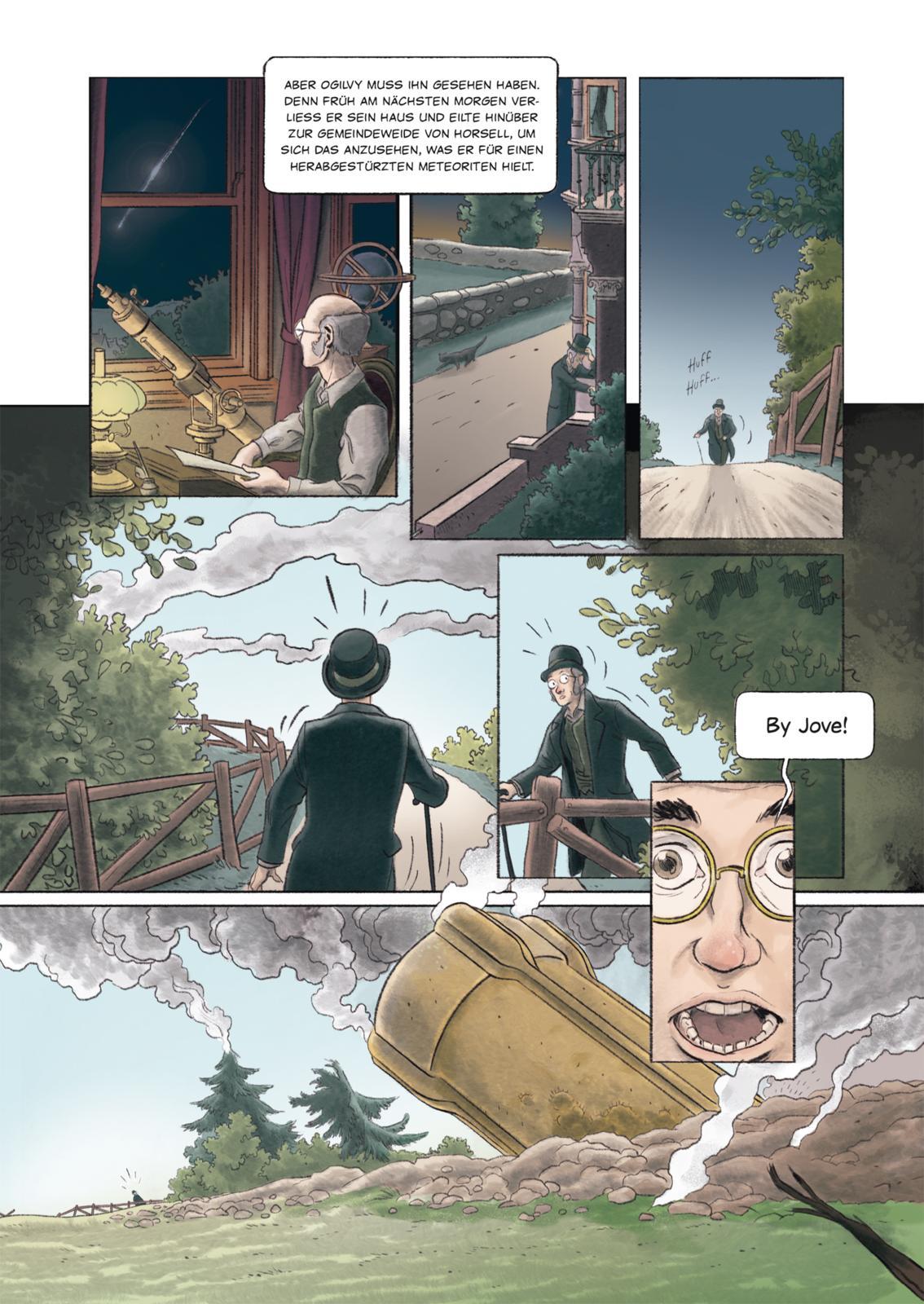 Beispielinhalt (Bild) Der Krieg der Welten - Farbausgabe