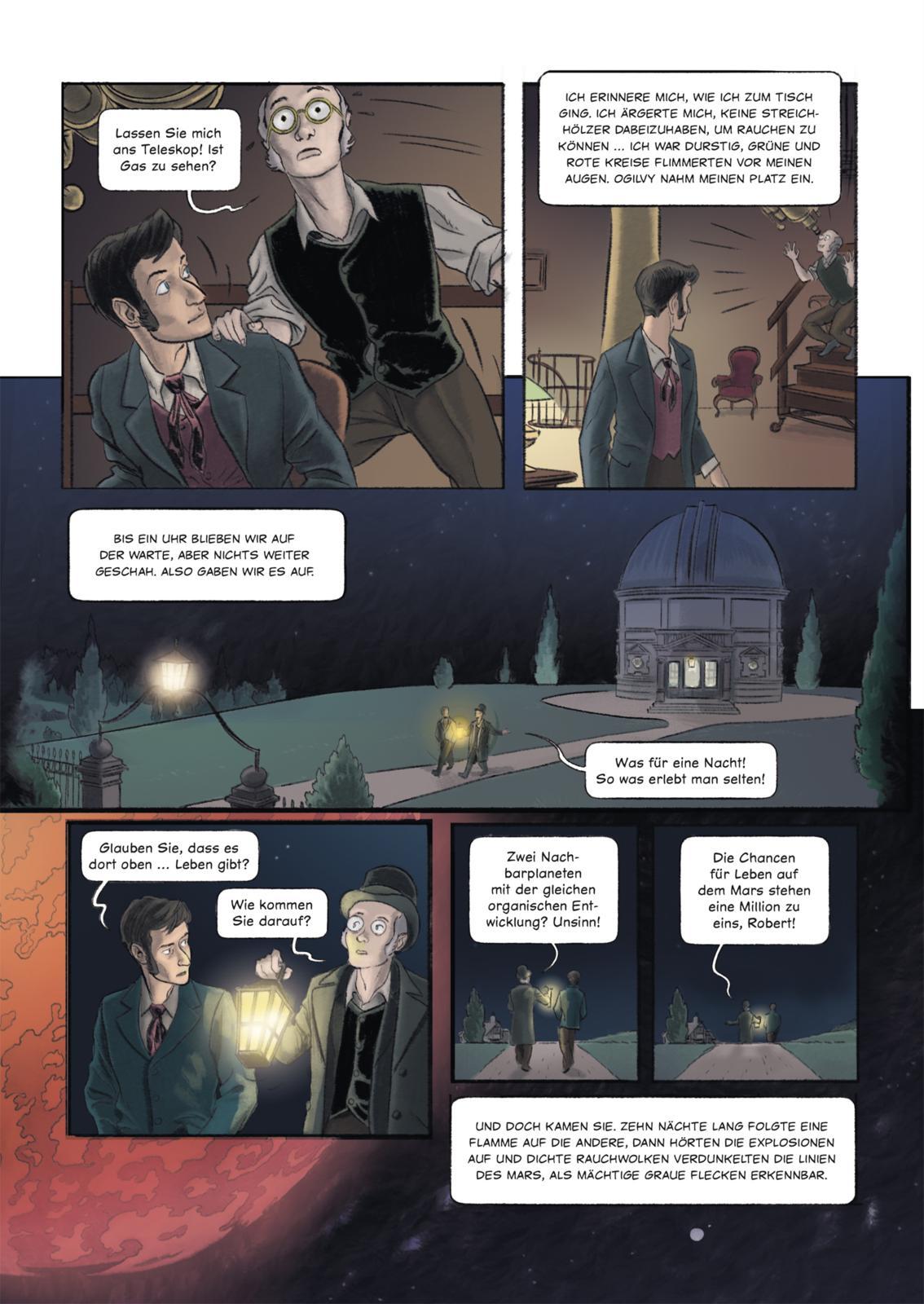 Beispielinhalt (Bild) Der Krieg der Welten - Farbausgabe