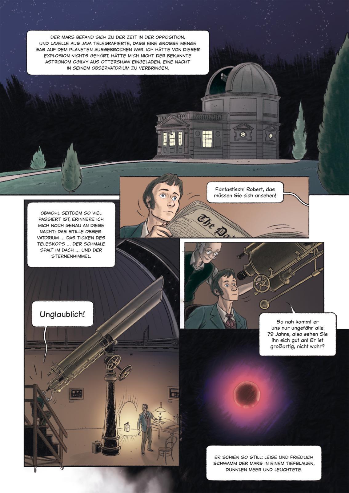 Beispielinhalt (Bild) Der Krieg der Welten - Farbausgabe