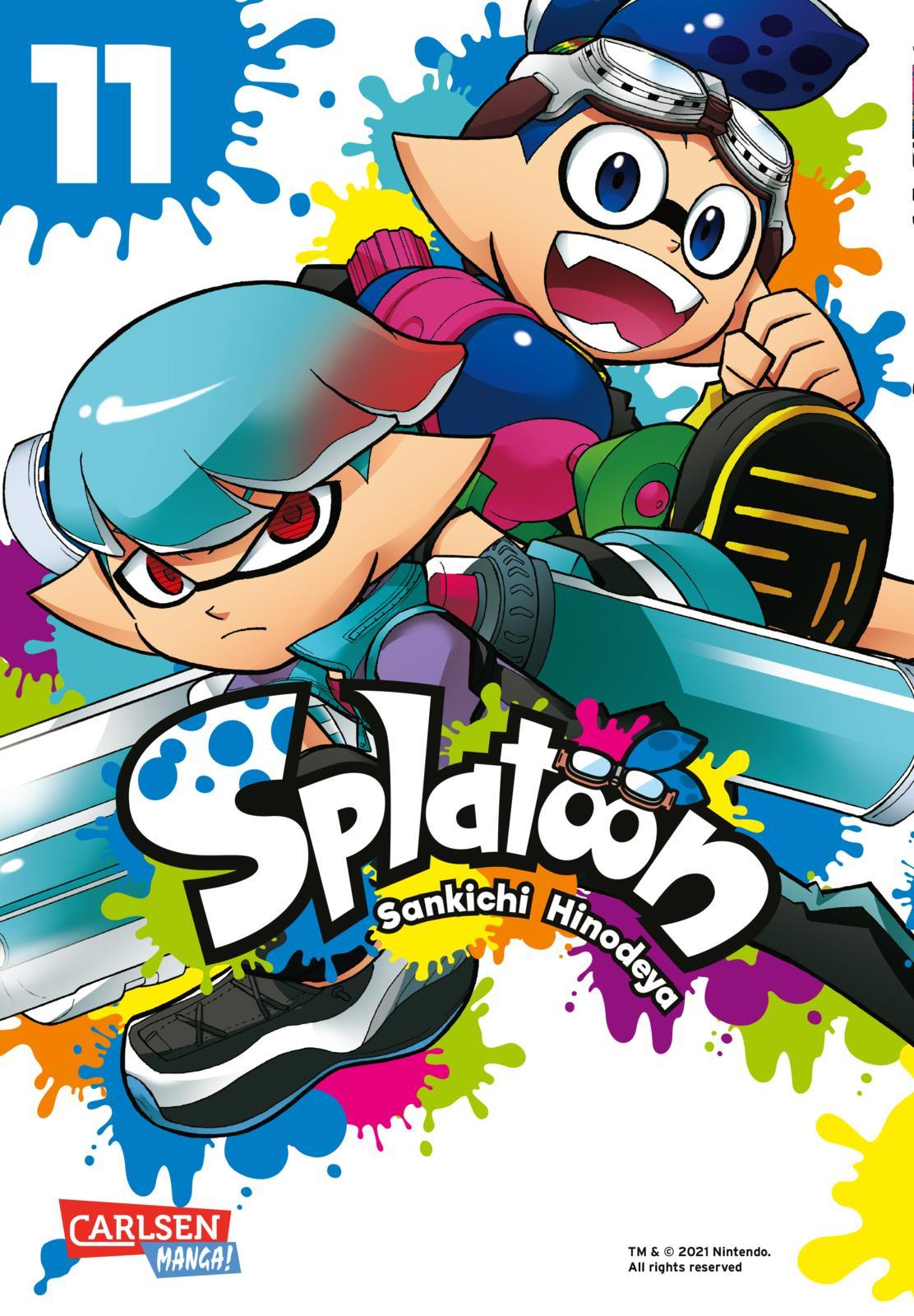 Vorderes Coverbild Splatoon 11