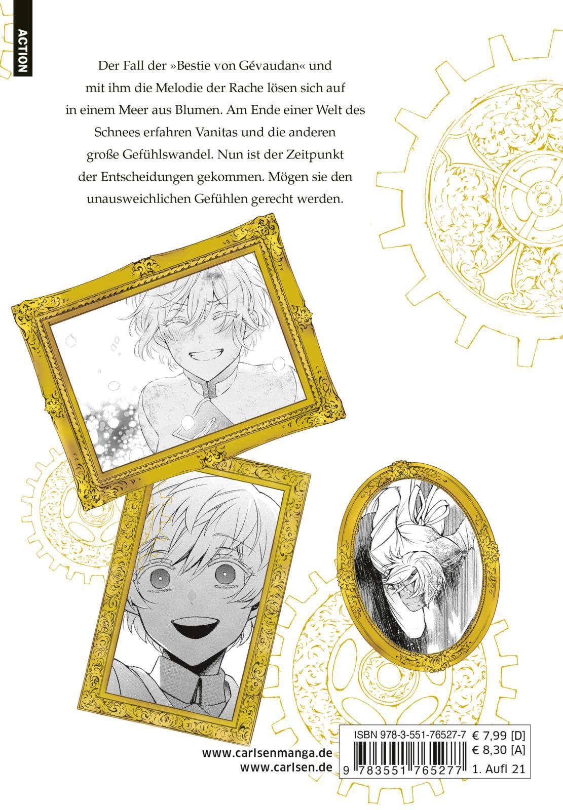 Rückseitencover The Case Study Of Vanitas 8