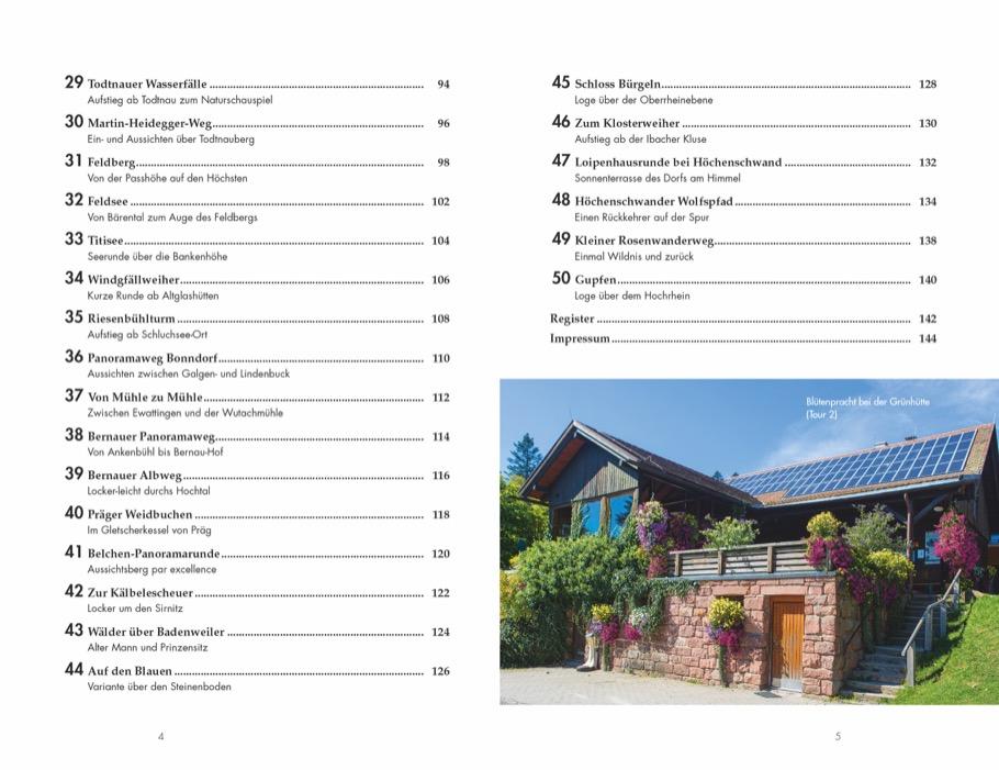 Beispielinhalt (Bild) Leichte Wanderungen Schwarzwald