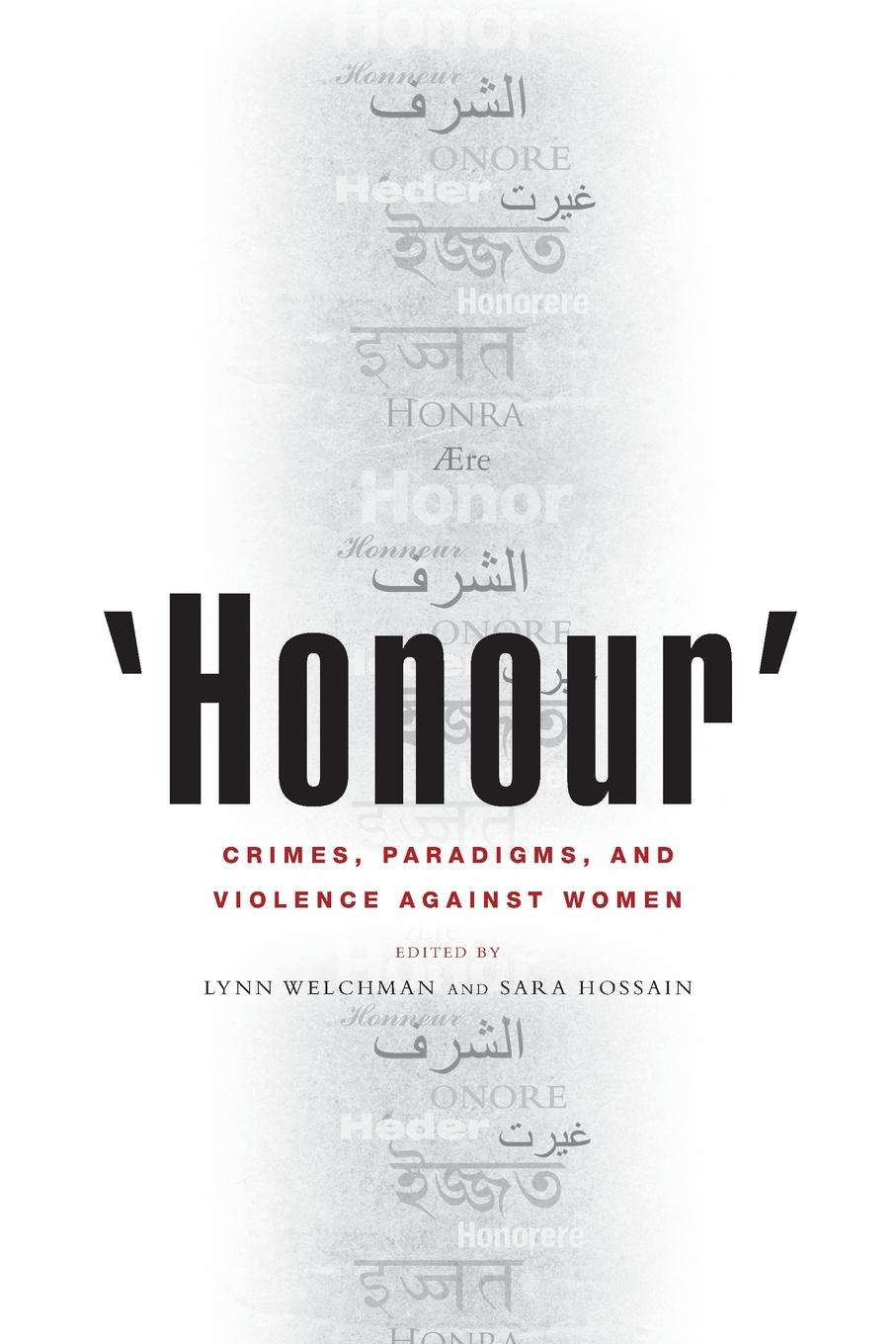 Vorderes Coverbild 'Honour'