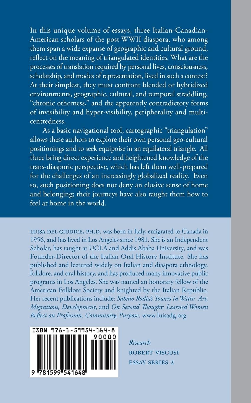 Rückseitencover Triangulations within the Italy-Canada-United States Borderlands