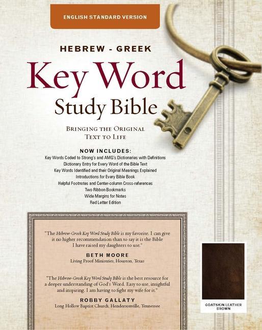 Vorderes Coverbild The Hebrew-Greek Key Word Study Bible