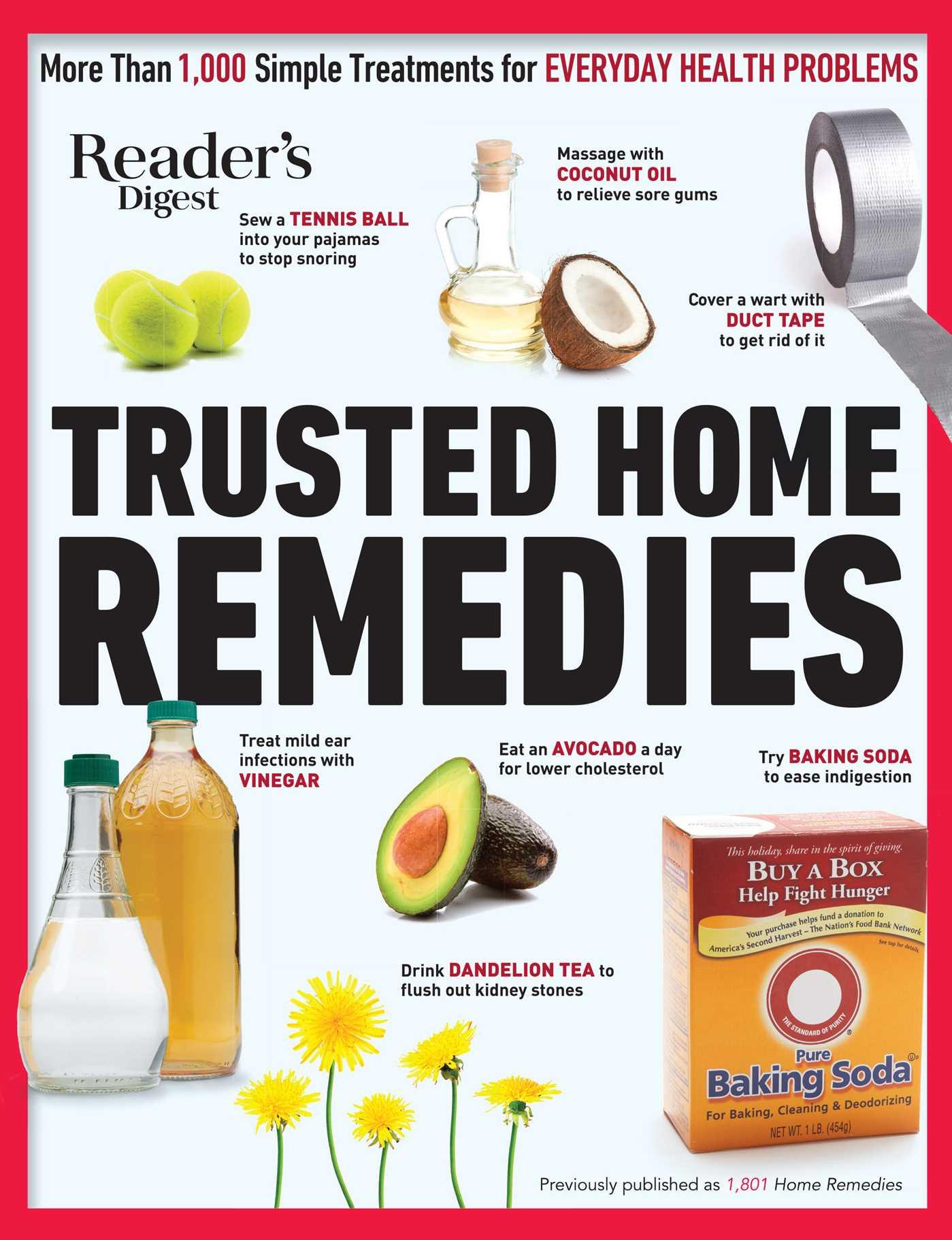 Vorderes Coverbild Reader's Digest Trusted Home Remedies