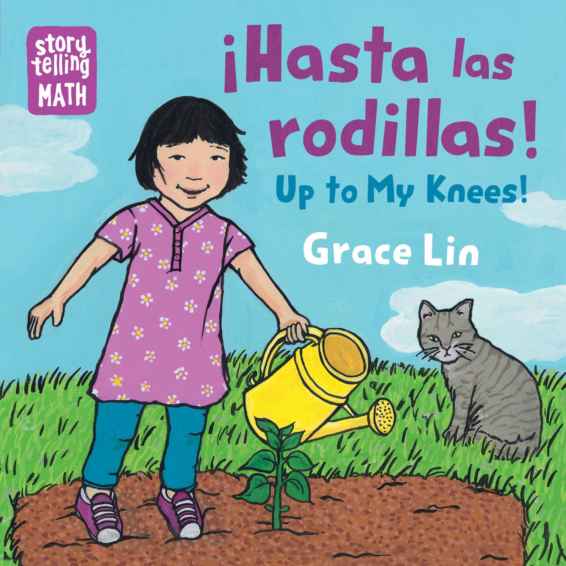 Vorderes Coverbild Hasta Las Rodillas / Up to My Knees (Spanish Bilingual Edition)