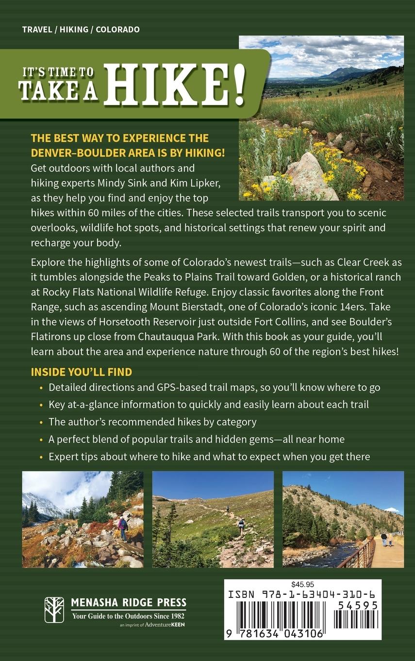 Rückseitencover 60 Hikes Within 60 Miles: Denver and Boulder