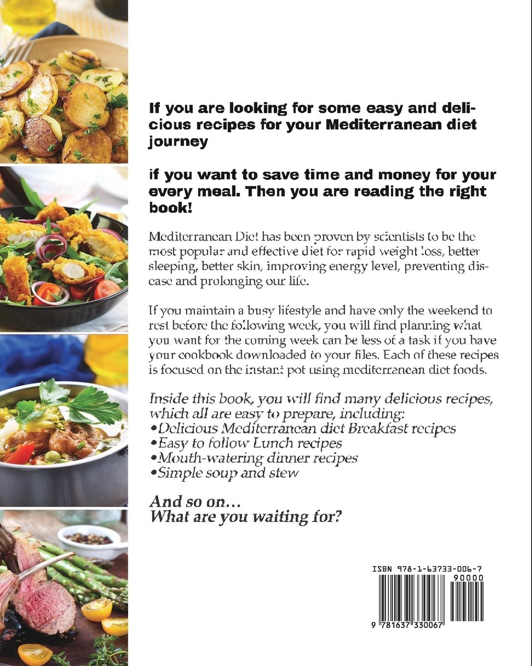 Rückseitencover Mediterranean Diet Instant Pot Cookbook