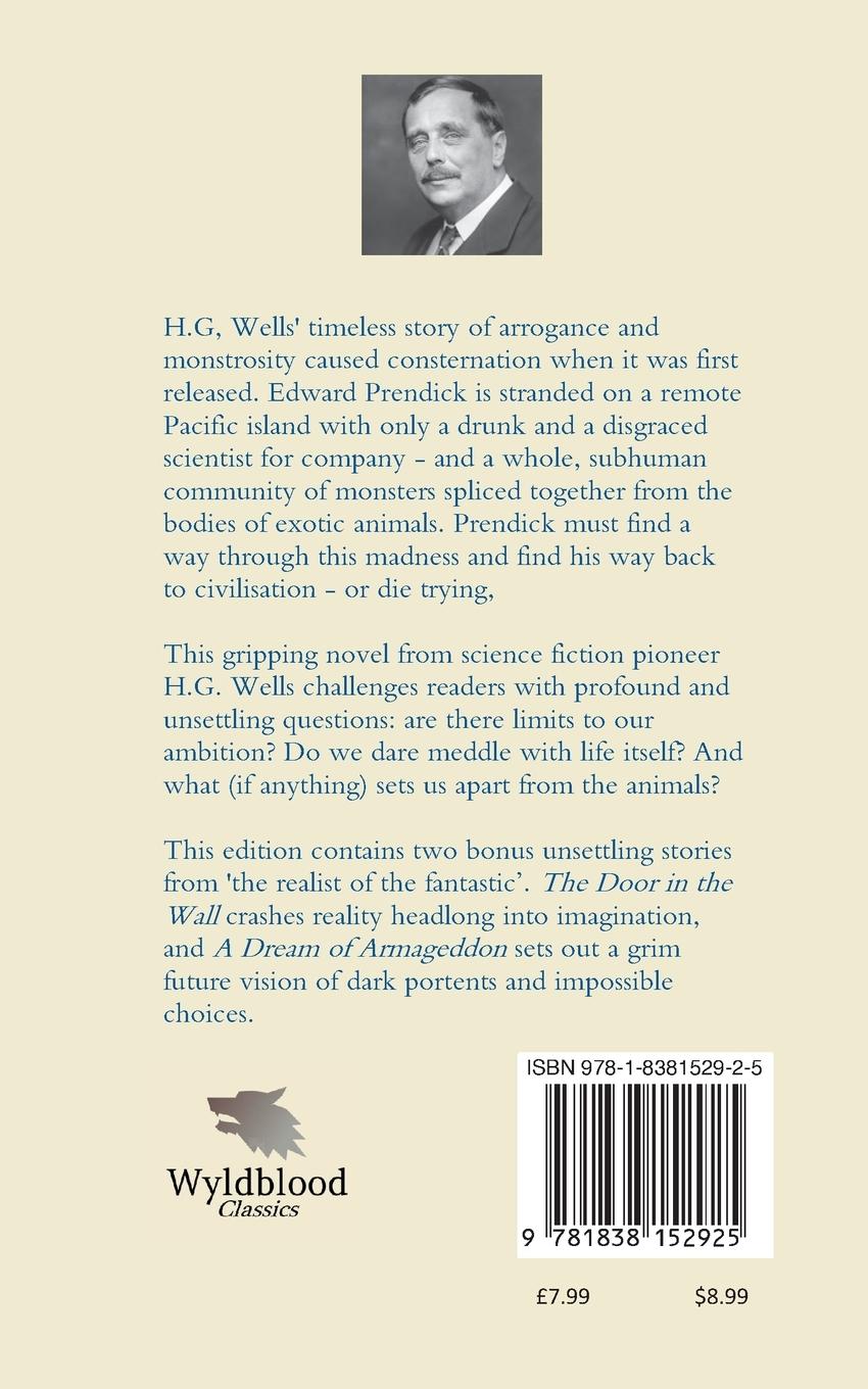 Rückseitencover The Island of Doctor Moreau and other unsettling tales