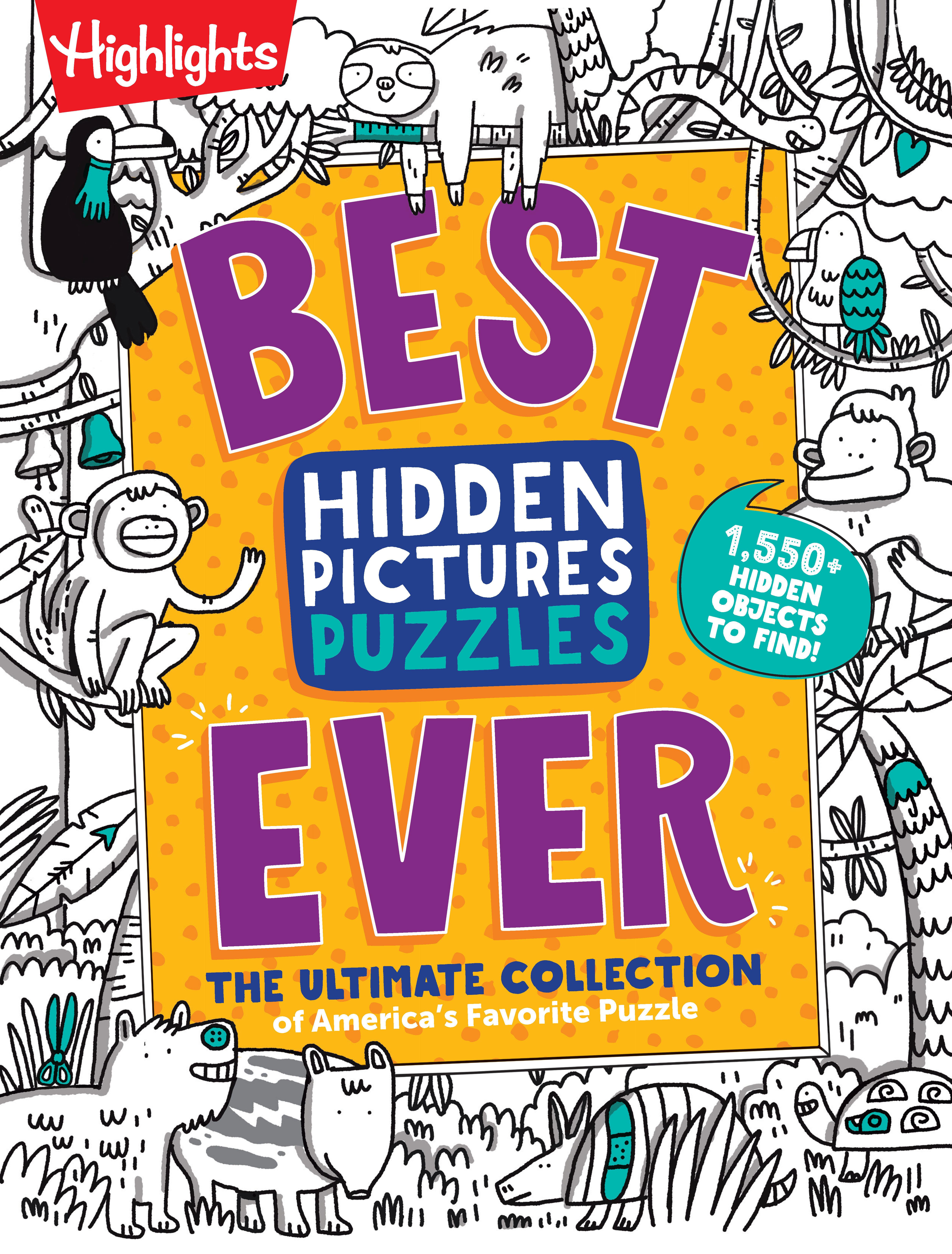 Vorderes Coverbild Best Hidden Pictures Puzzles Ever