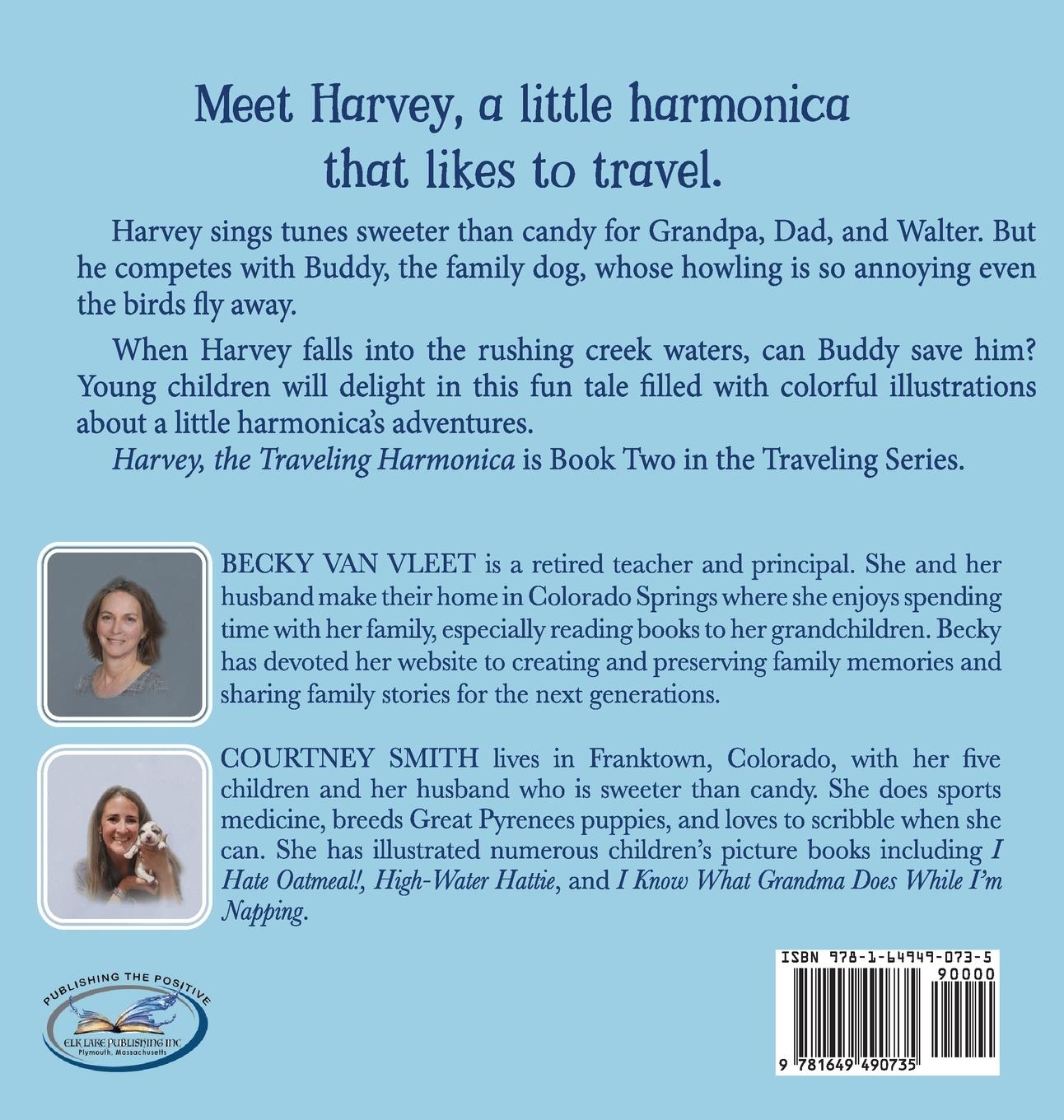 Rückseitencover Harvey, the Traveling Harmonica