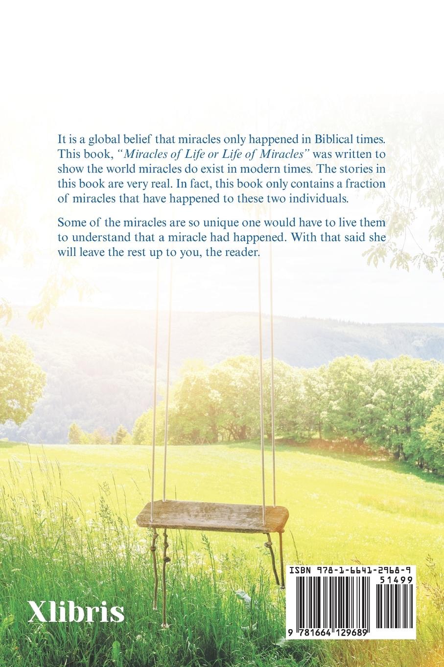 Rückseitencover Miracles of Life or Life of Miracles