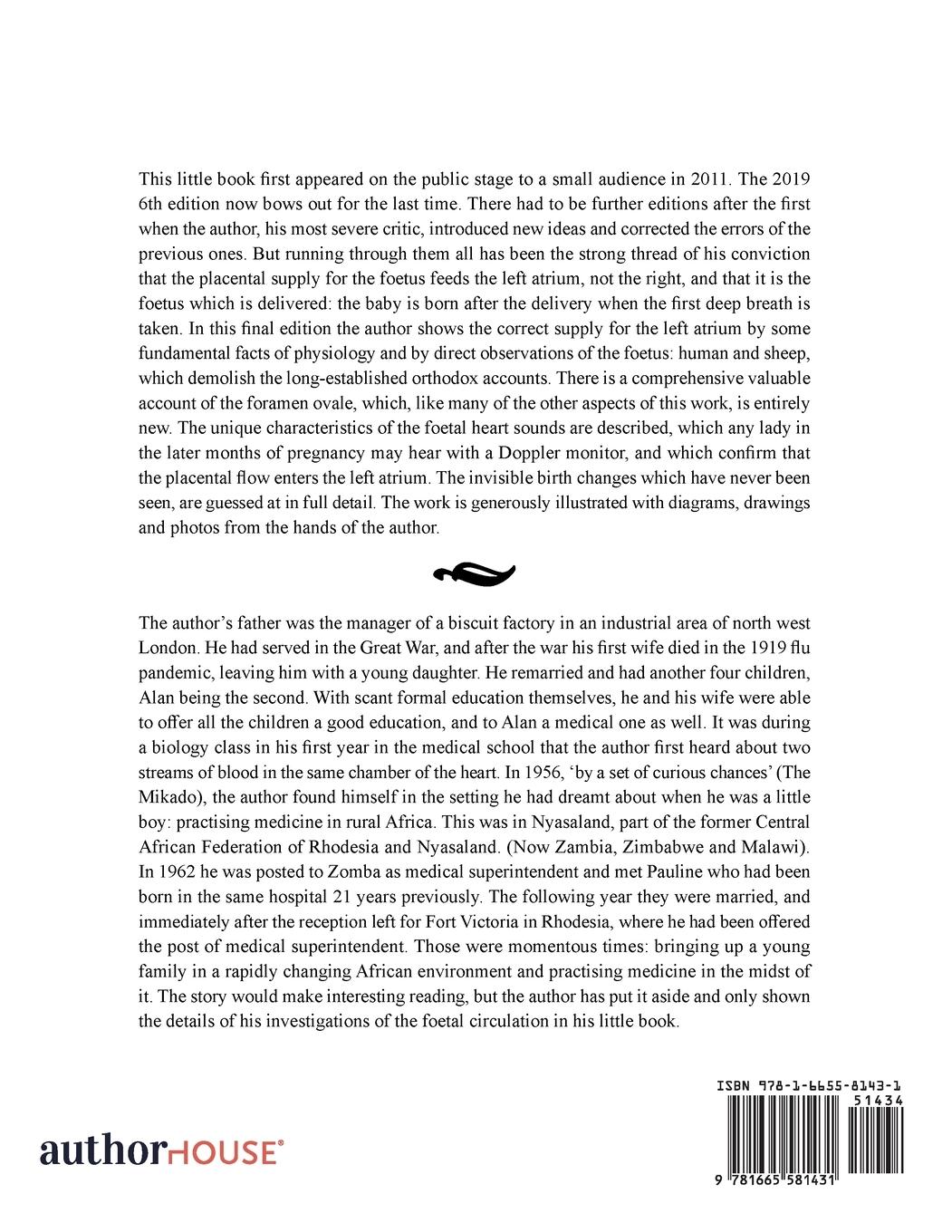 Rückseitencover The Foetal Circulation