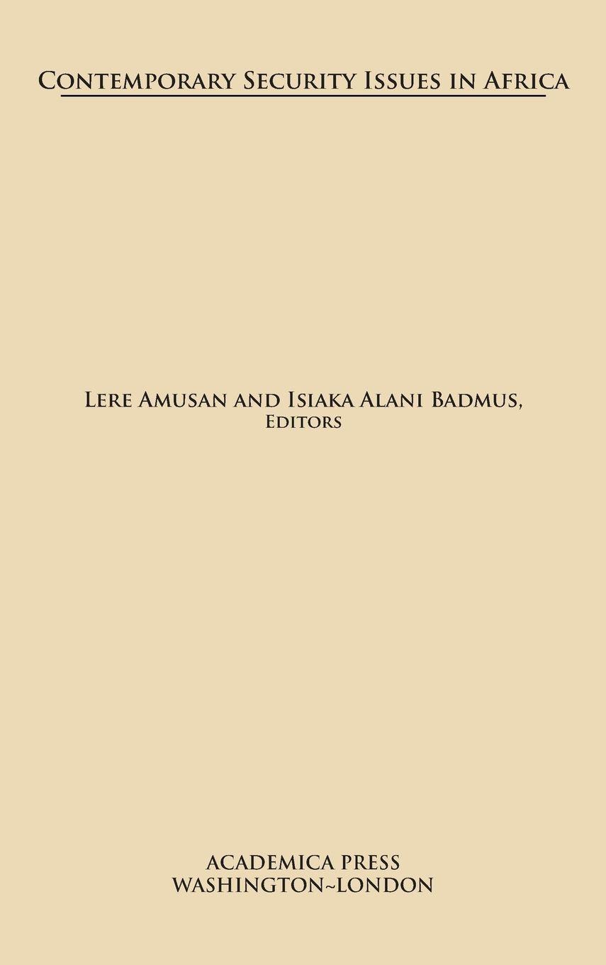 Vorderes Coverbild Contemporary security issues in Africa