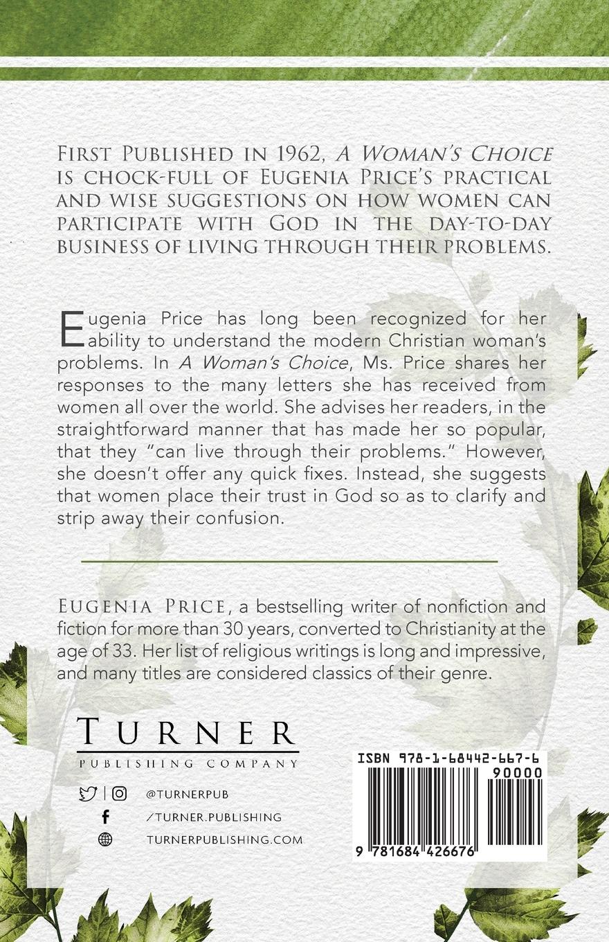 Rückseitencover A Woman's Choice