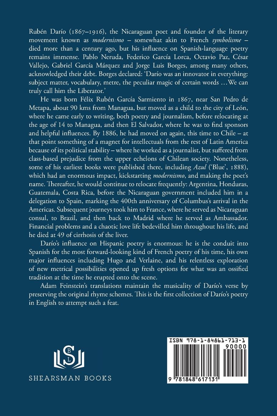 Rückseitencover Selected Poems