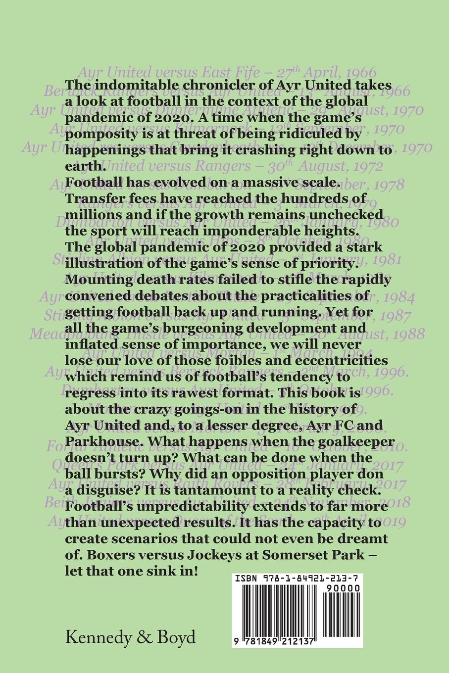 Rückseitencover Ayr United - The Oddest Matches