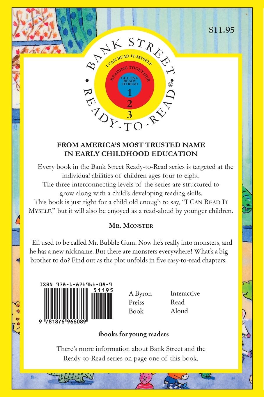 Rückseitencover Mr. Monster