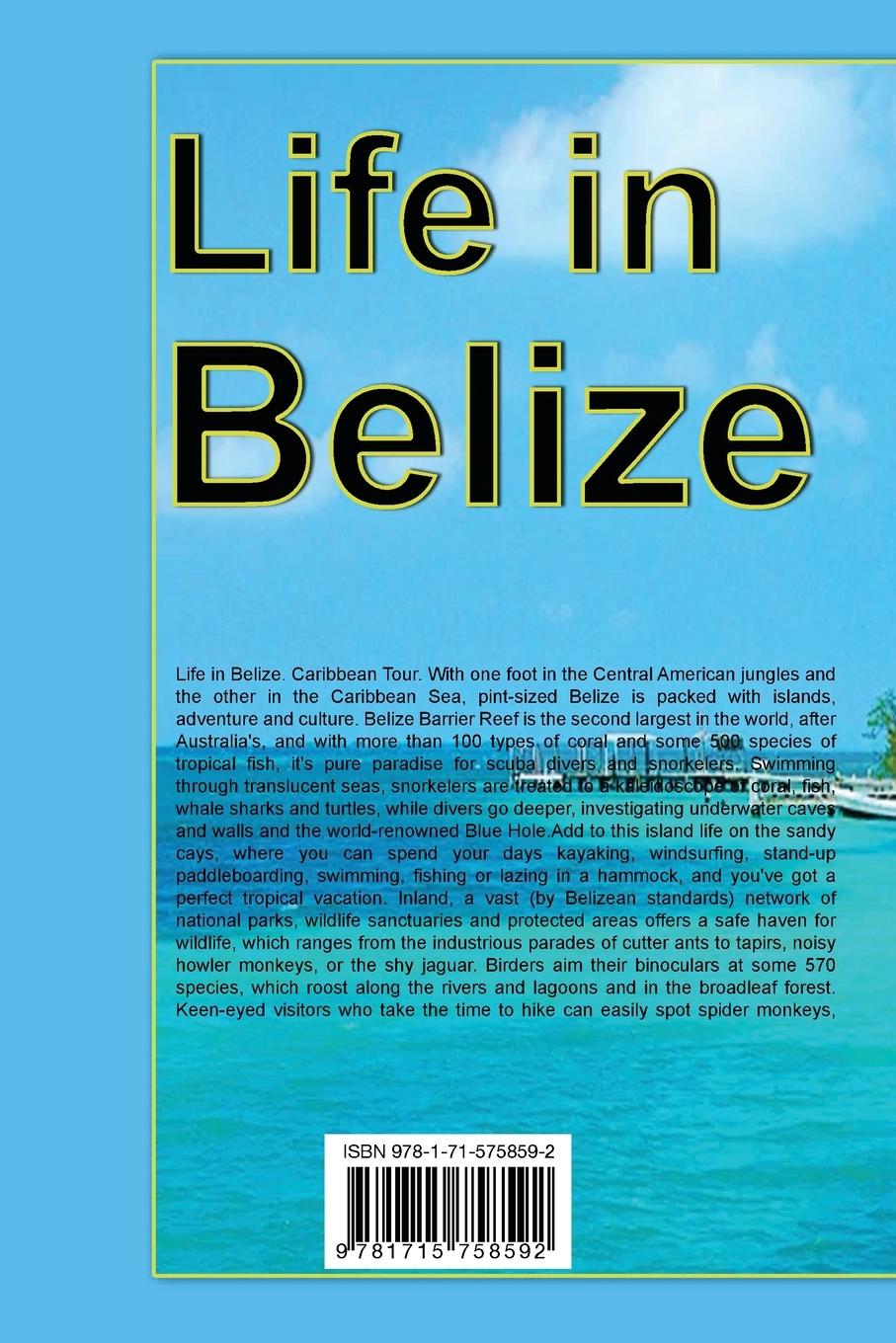 Rückseitencover Life in Belize