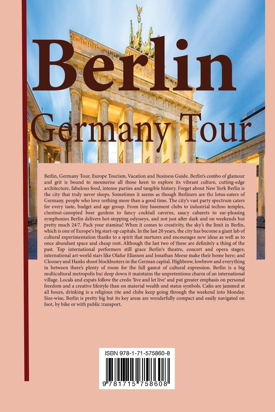 Rückseitencover Berlin, Germany Tour