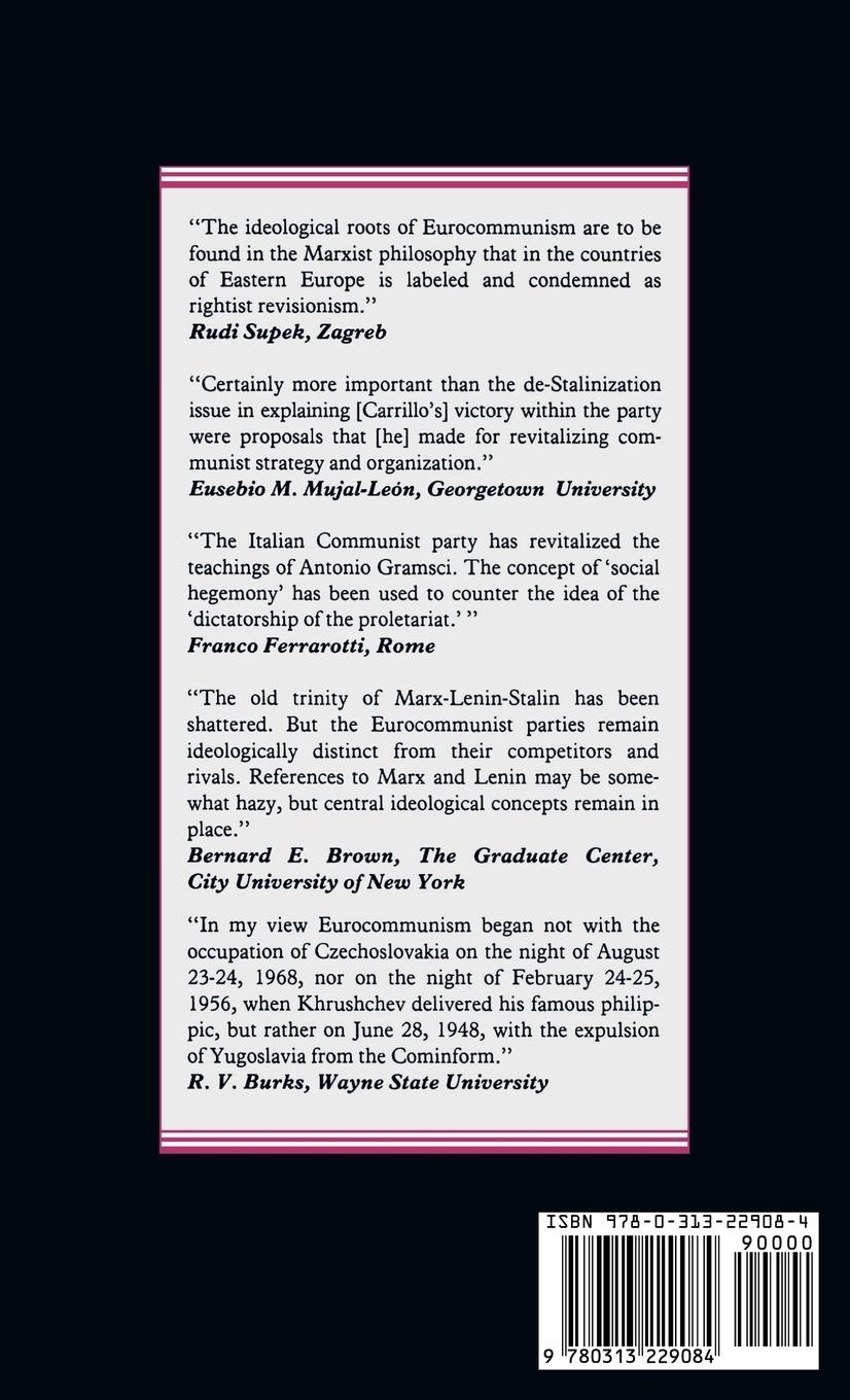 Rückseitencover Eurocommunism