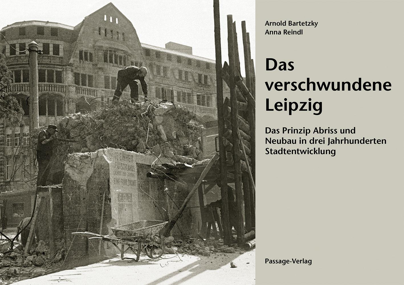 Vorderes Coverbild Das verschwundene Leipzig