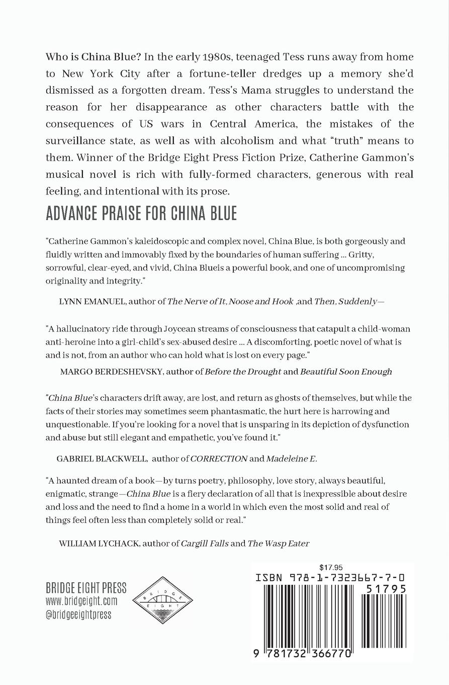 Rückseitencover China Blue