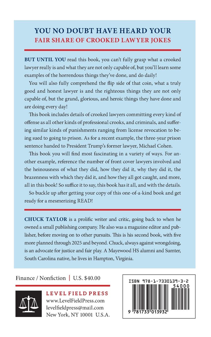 Rückseitencover What These Lawyers Did to Be Sued