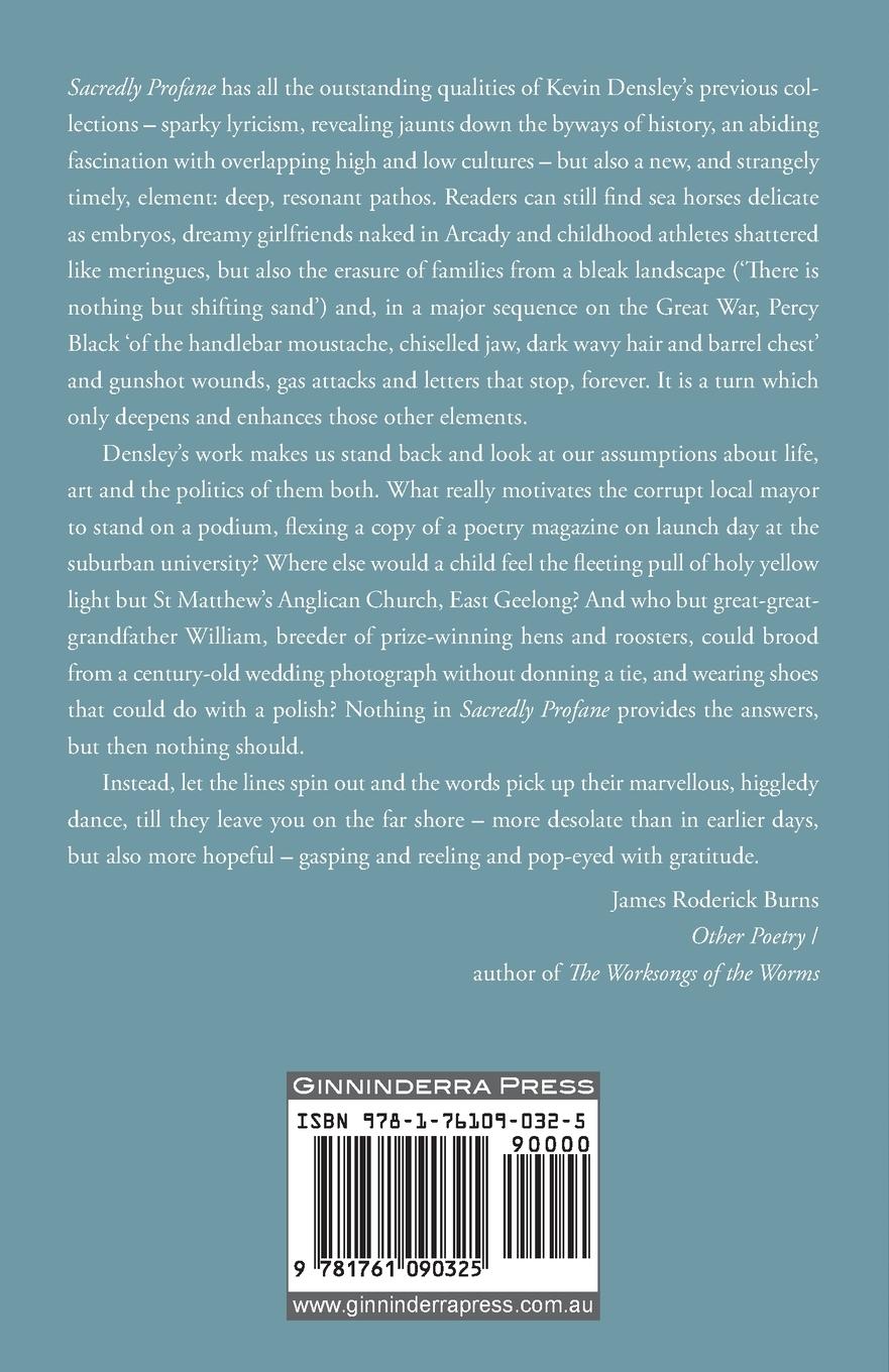 Rückseitencover Sacredly Profane