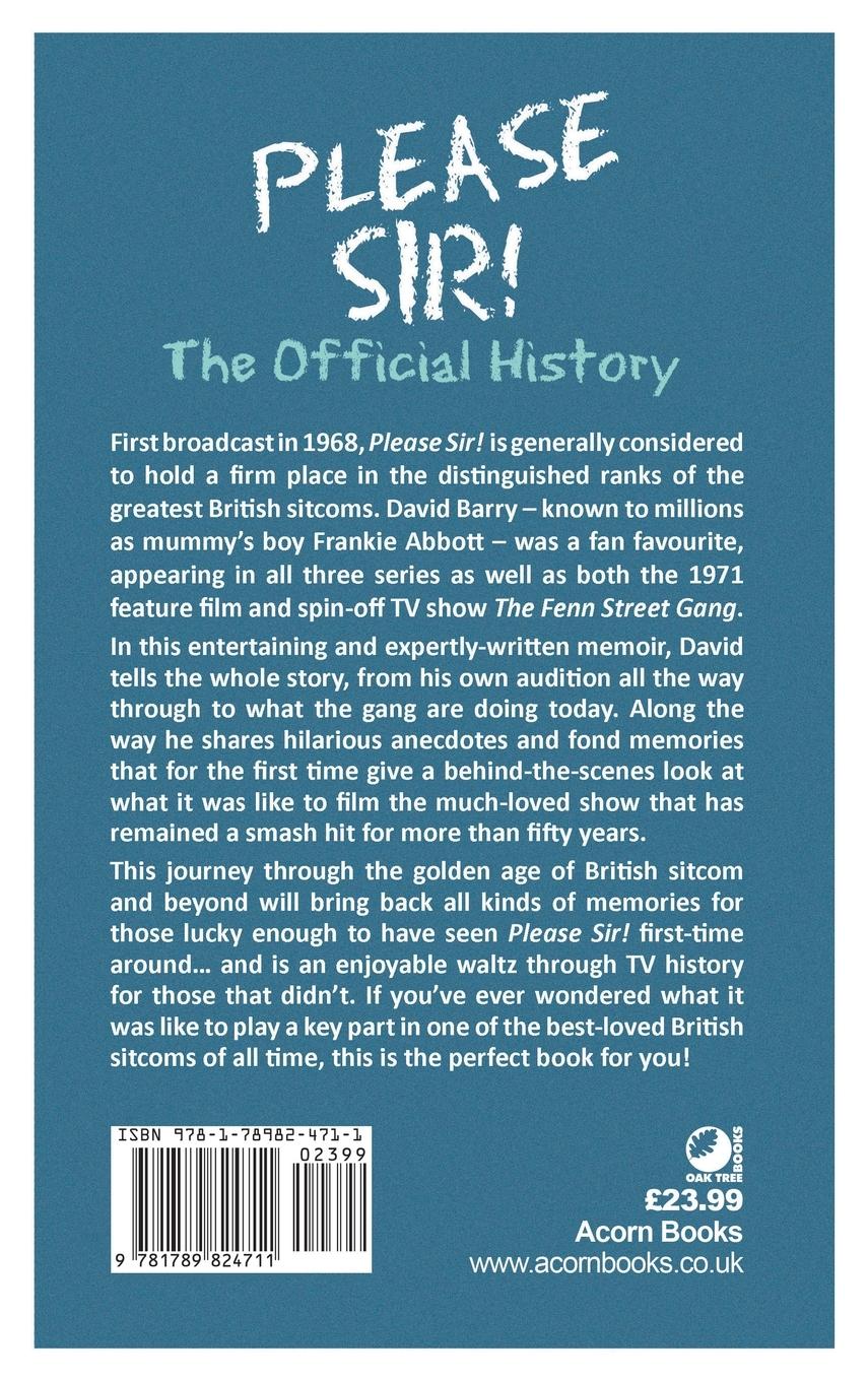 Rückseitencover Please Sir! The Official History