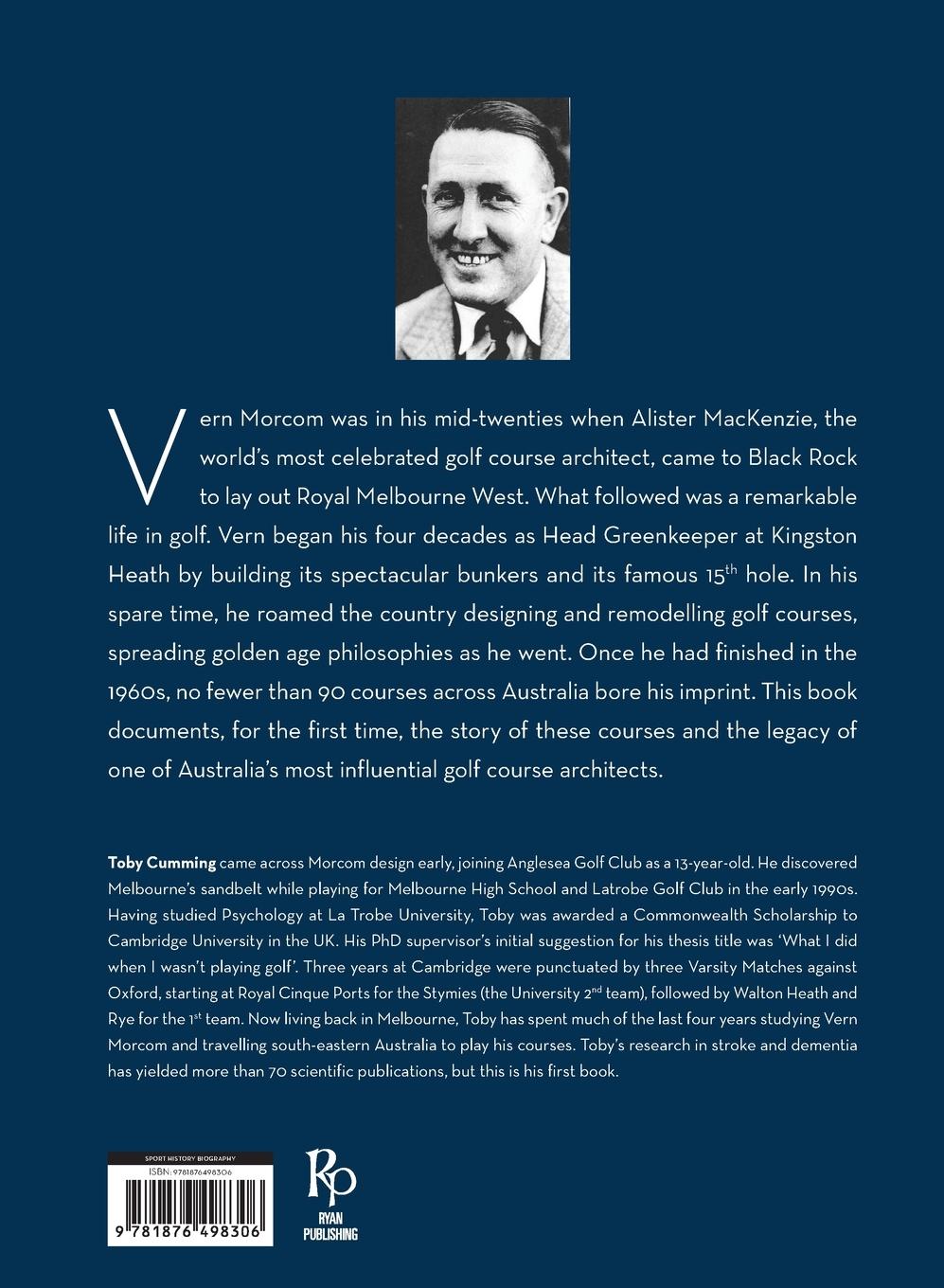 Rückseitencover The Golf Courses of Vern Morcom