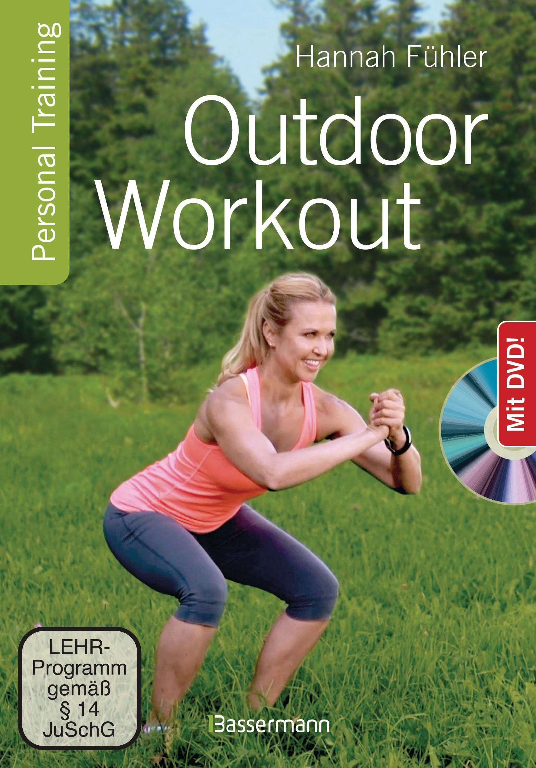 Vorderes Coverbild Outdoor Workout + DVD. Personal Training für Ausdauer, Kraft, Schnelligkeit und Koordination