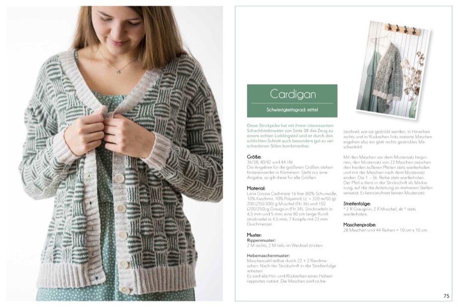 Beispielinhalt (Bild) Das große Strickmuster 1x1