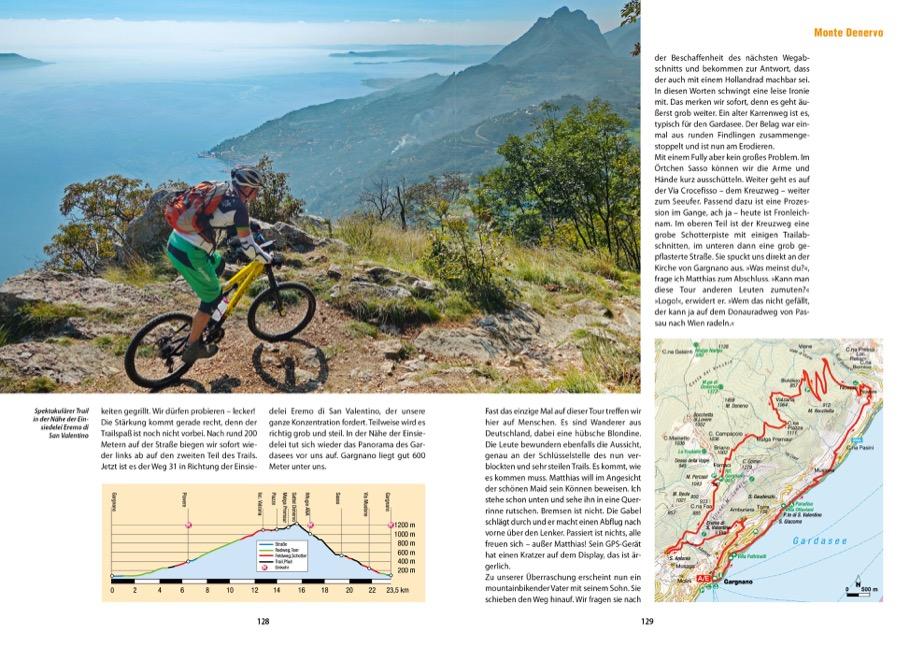 Beispielinhalt (Bild) Supertrails Gardasee