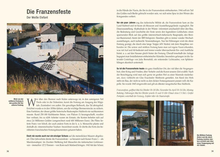 Beispielinhalt (Bild) Auf alten Kriegspfaden und -steigen durch die Dolomiten