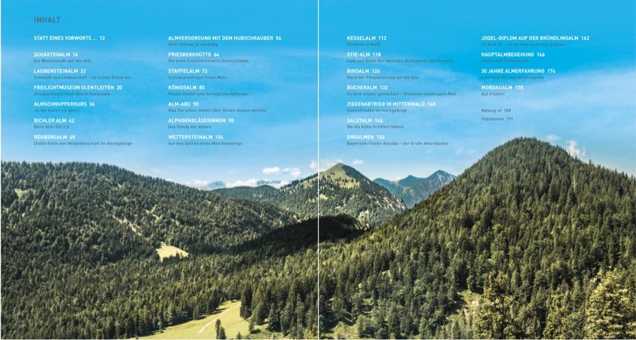 Beispielinhalt (Bild) Sehnsucht Alm