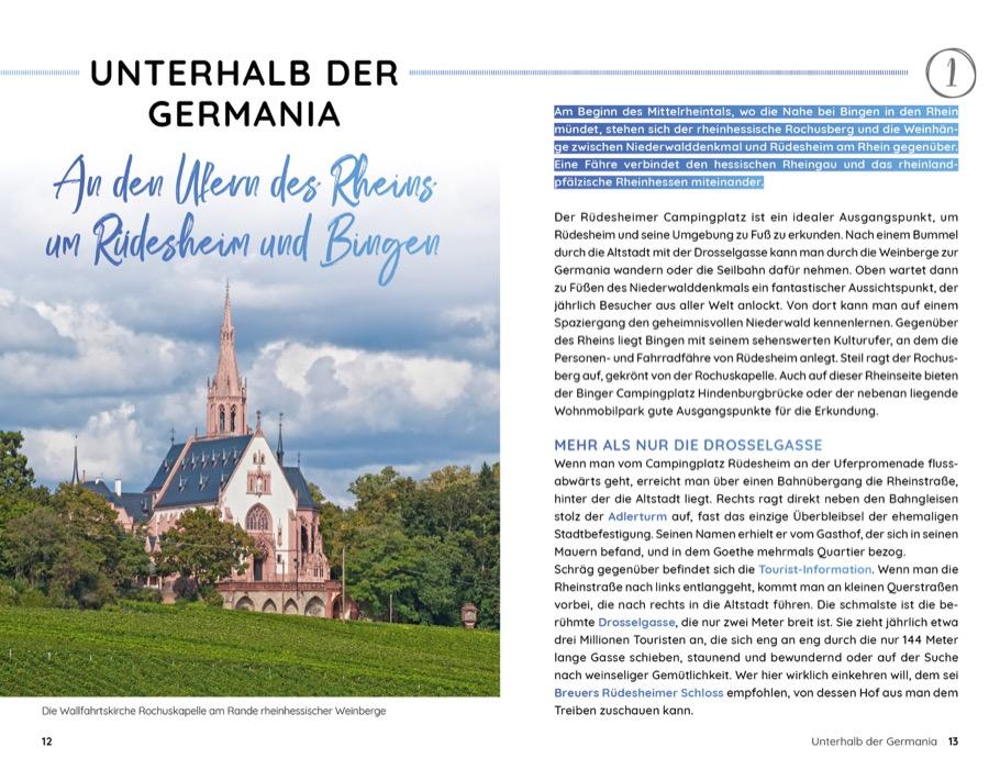 Beispielinhalt (Bild) Wochenend und Wohnmobil - Kleine Auszeiten im Rhein-Main-Gebiet