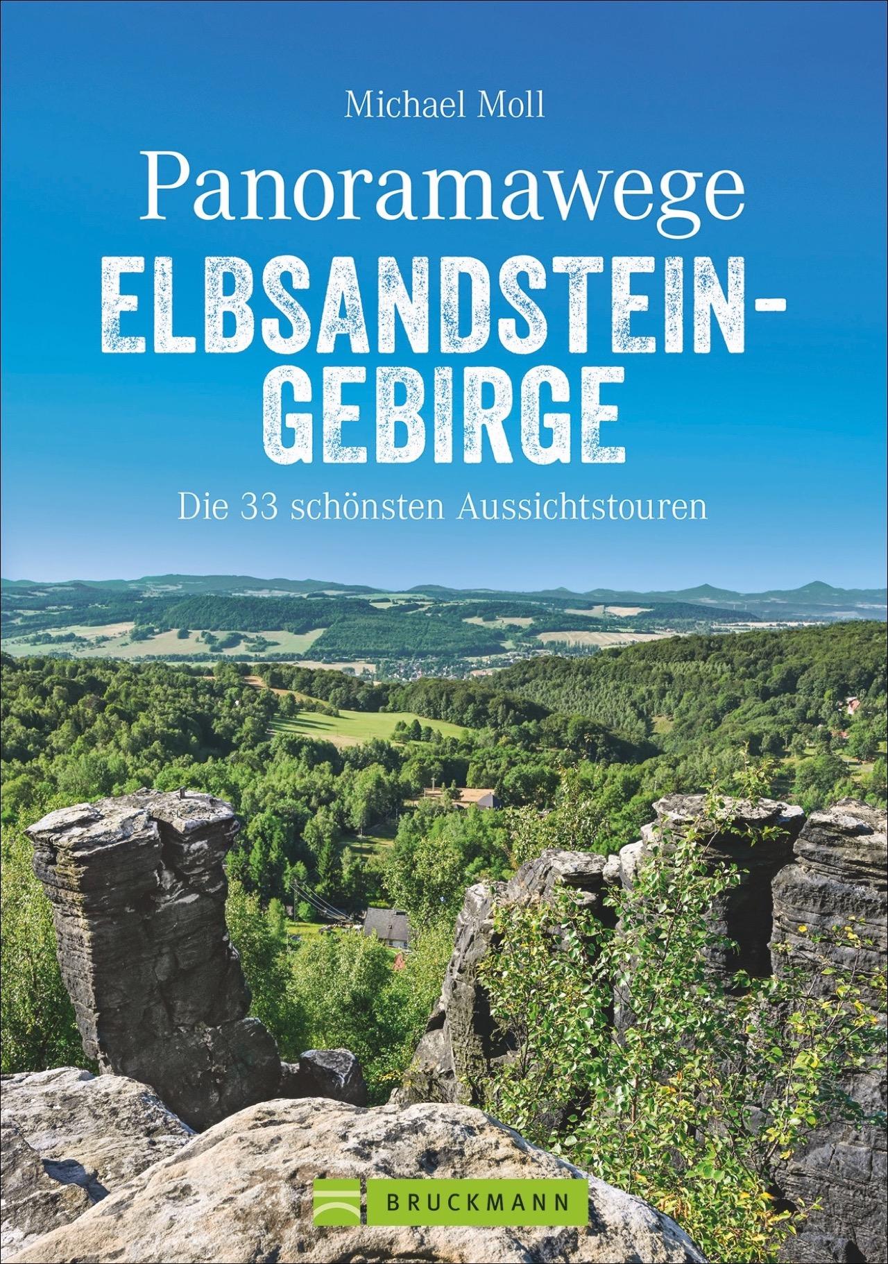 Vorderes Coverbild Panoramawege Elbsandsteingebirge