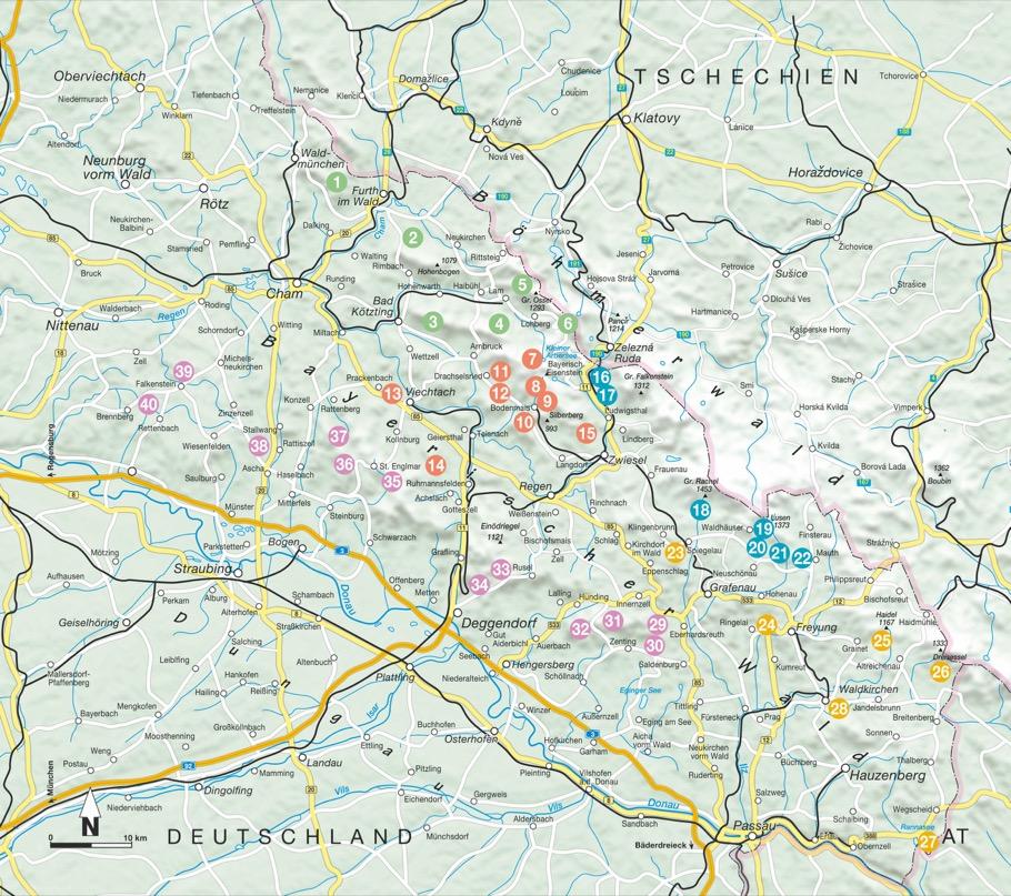 Beispielinhalt (Bild) Wanderspaß mit Kindern Bayerischer Wald