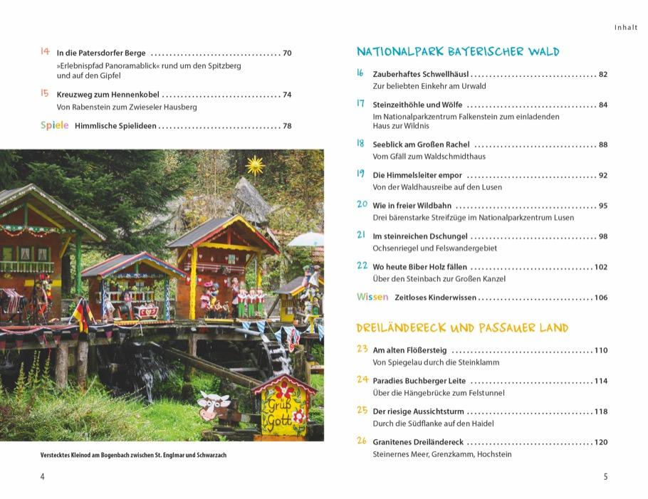 Beispielinhalt (Bild) Wanderspaß mit Kindern Bayerischer Wald