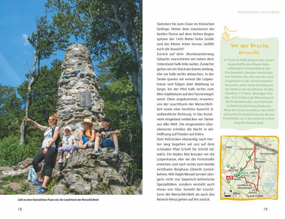 Beispielinhalt (Bild) Wanderspaß mit Kindern Bayerischer Wald